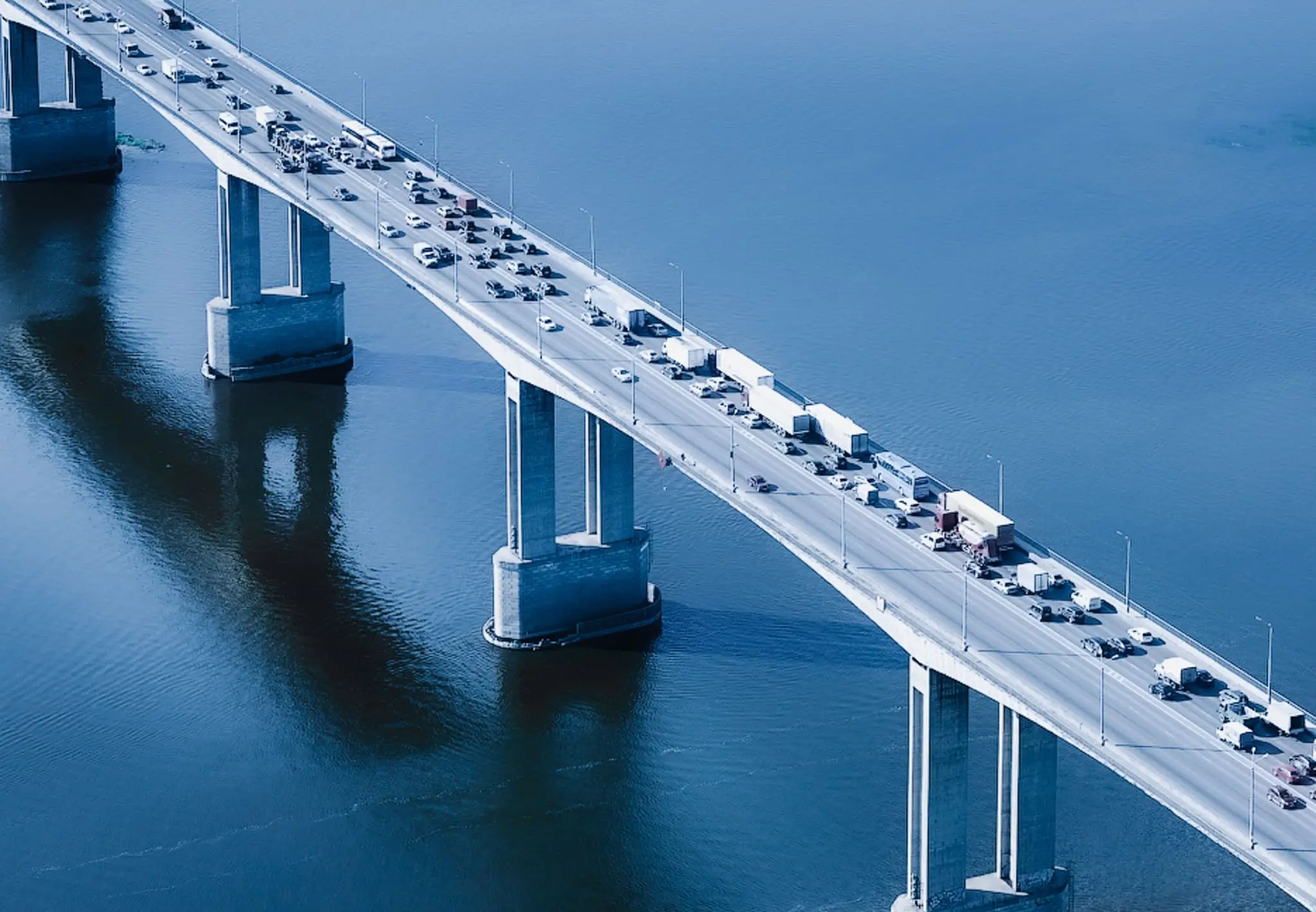 volga bridge
